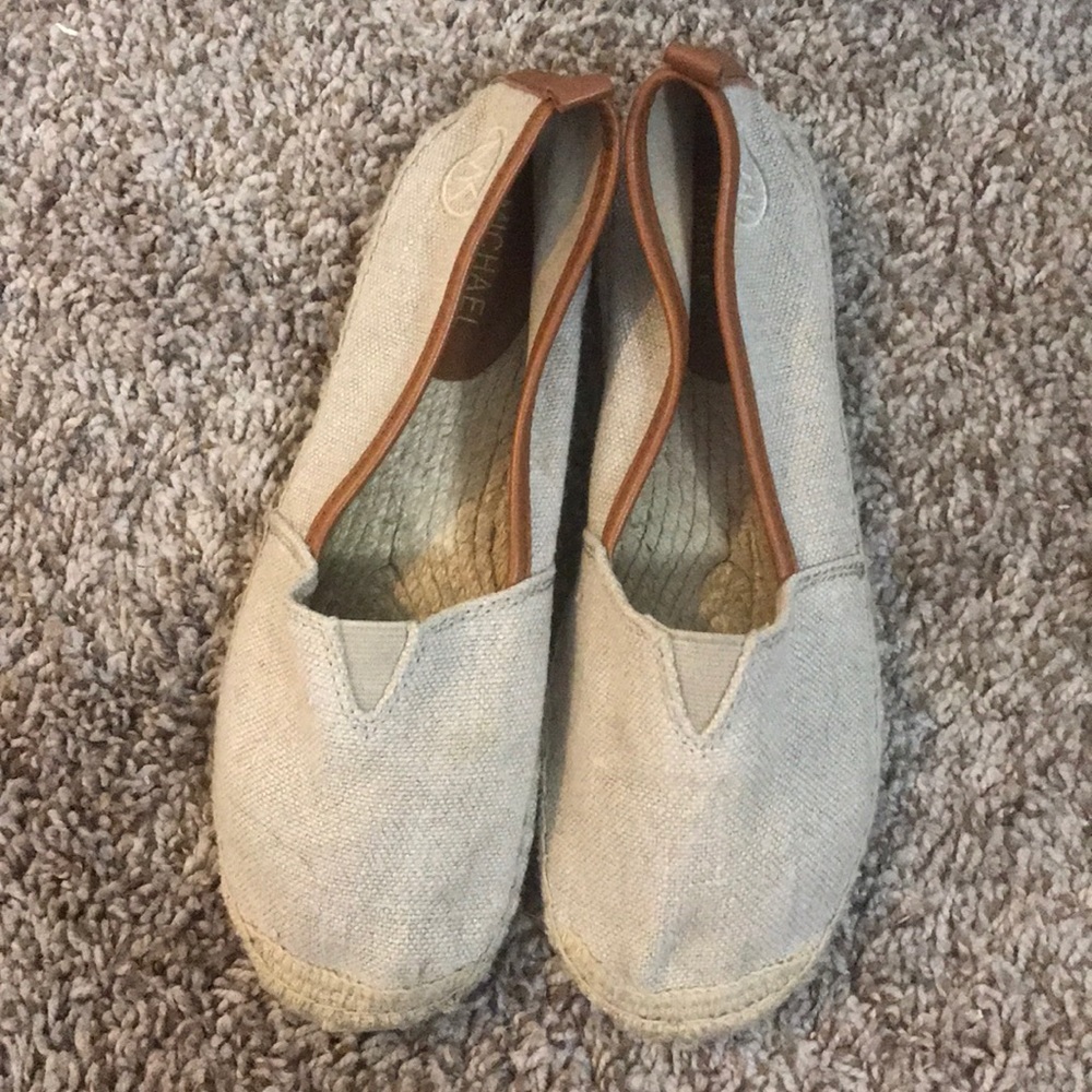 Michale Kors summer tan espadrilles
